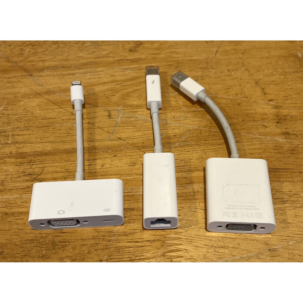 Apple Cables - A1433, A1439, A1307‎ Display Ports Transfer Data